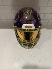 2025 Randy Moss Minnesota Vikings Signed Football Helmet Speed Flex Chrome