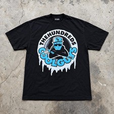 The Hundreds Vintage Made in USA Cool Guys Adam Bomb Black Graphic T-Shirt XL