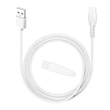 uijino Ladyspot Charger Compatible Manspot Trimmer Cable, 3.3ft White 