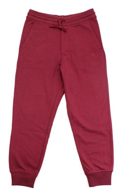 Y-3 French Terry Pants with Cuffs IV5572 Burgundy Joggers adidas Men's Size S