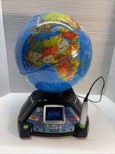 LeapFrog Magic Adventures Globe - WORKING FULLY TESTED With LCD Video Stylus