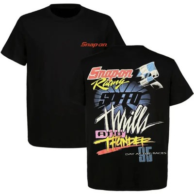 Snap-On Thrills And Thunder 1999 T-Shirt, Vintage Racing Graphic Tee