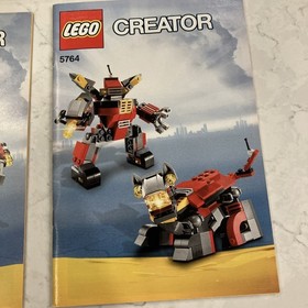 LEGO Creator: Rescue Robot 3 in 1 Building Kit 5764, 96% COMPLETE w Instructions