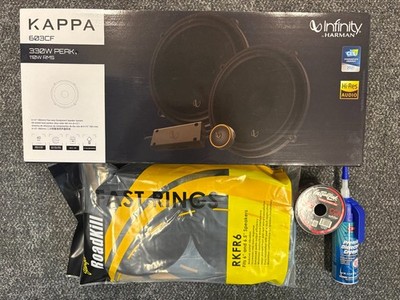 Infinity KAPPA 603cf 6.5'' 330w Max 2-way Car Audio Component Speaker System