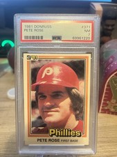 1981 Donruss - Pete Rose #371 PSA 7