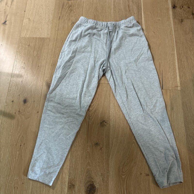 eddie bauer Mens Medium Lounge pants light gray Stretch comfort sweats 