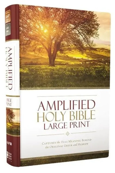 Amplified Holy Bible, Large Print, Hardcover | Zondervan Publishing | Buch-image