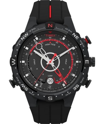 New Timex Men s Intelligent Quartz T2N720 Tide Temperature Compass Watch