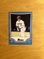 2009 Bowman Blue Dan Uggla #189 /500 Florida Marlins Serial Numbered