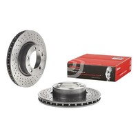 2X Brembo Bremsscheiben 315Mm Gelocht/Innenbel. Vorne Passend FÜR Porsche