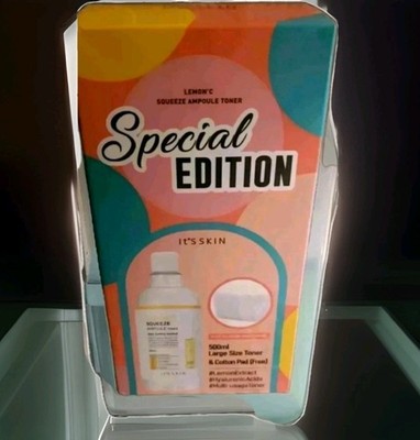 It s Skin Toner W/Pads Cleans,Tones, Lighten Face W/Redness 16.89oz!! Great Buy!