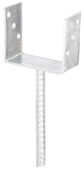 Alberts U-PfostenträGer Pfostenschuh Mit Betonanker Stahl Verzinkt 121X100 Mm-image