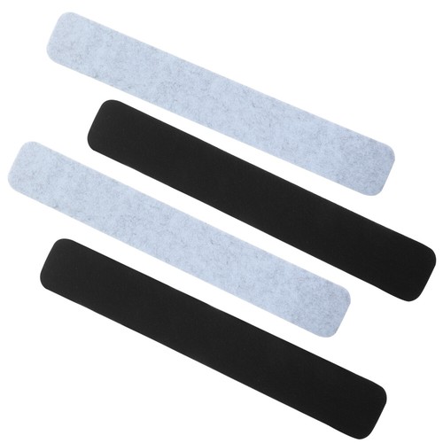 4 Pcs Bulletin Board Memo Office Self-adhesive Felt Boards Wall Sticker Small