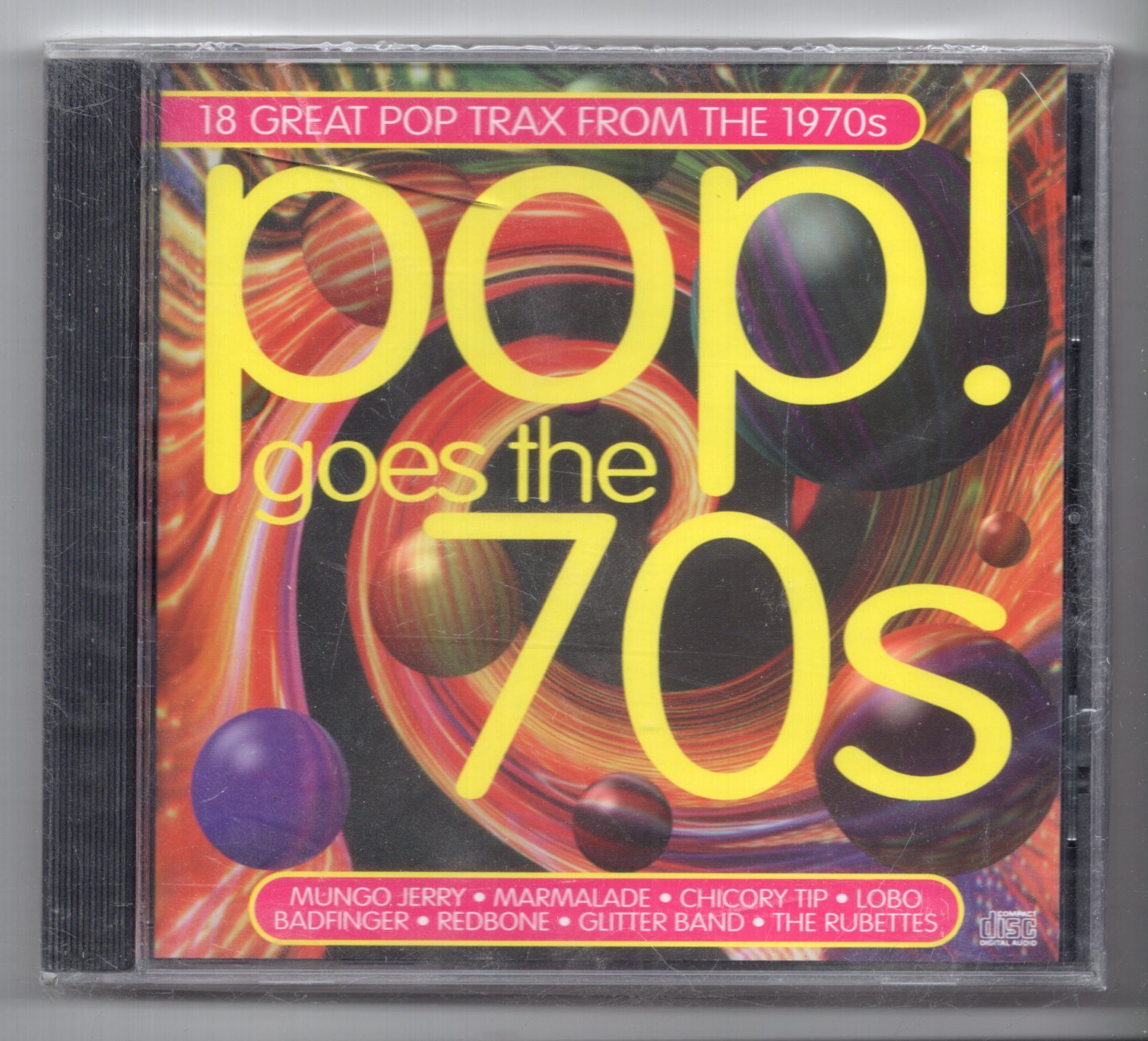 (KT497) Pop! Goes The 70s, 18 tracks various artists - 1994 Sealed CD