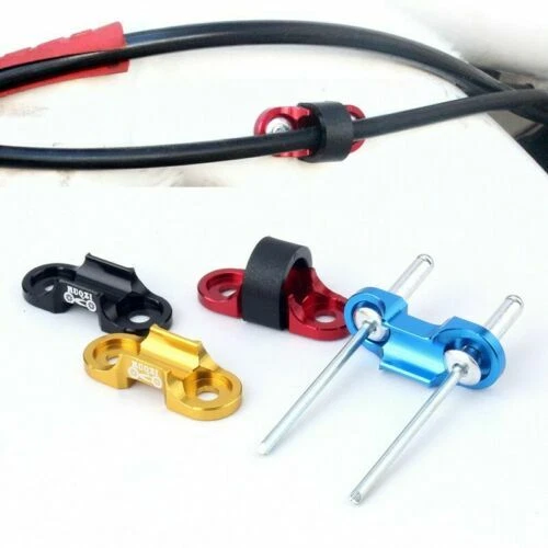Paire De Colliers Passe-câble Shimano Pour Tube Transversal - Vélo Route Vintage