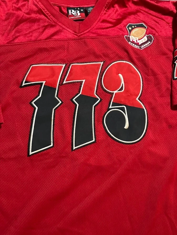 Camiseta deportiva para hombre Chicago RB Street Ball Head Hunters #773 2XL roja manga corta. Foto 2 de 4