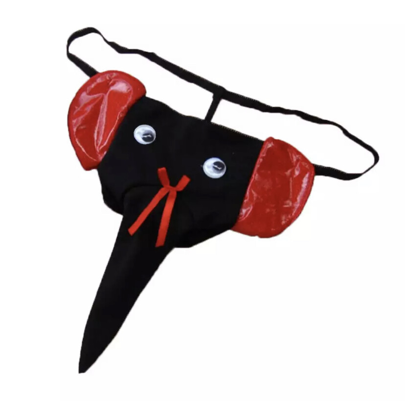 mutande-sexy-uomo-tanga-elefante-proboscide-intimo-perizoma-slip-regalo