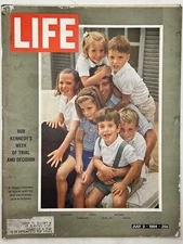 LIFE Magazine JUL 3, 1964 Robert Kennedy & JFK Children Cover; Mississippi Ci...