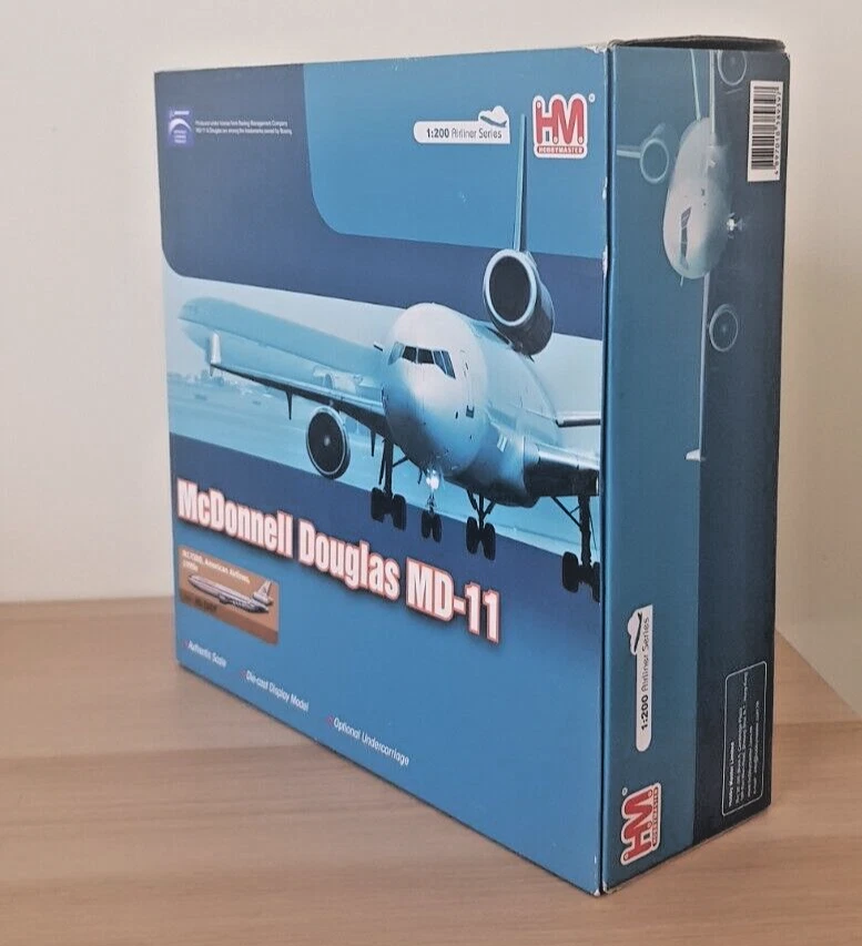 Hobby Master 1/200 HL1201 McDonnell Douglas MD-11 American Airlines, N1758B - Immagine 4 di 4