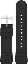 Luminox Watch Band Silicone Rubber Stainless Steel Buckle Mens 22mm