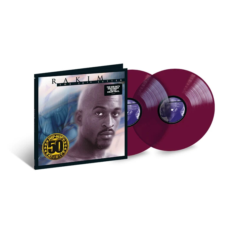 Rakim - THE 18TH LETTER - Виниловый альбом ФИОЛЕТОВОГО цвета на 2-й пластинке - НОВЫЙ И ЗАПЕЧАТАННЫЙ!! Редкий рэп