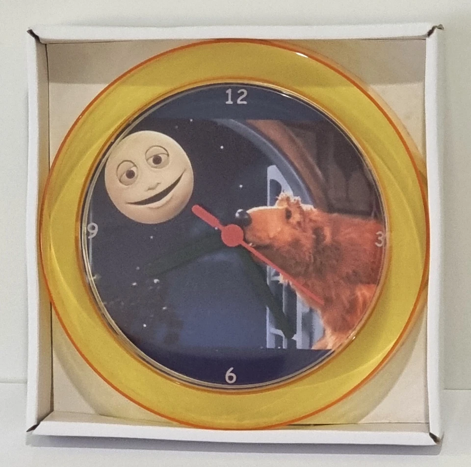 Bear In The Big Blue House 7" Novelty Wall/Desk Clock. Brand New.
