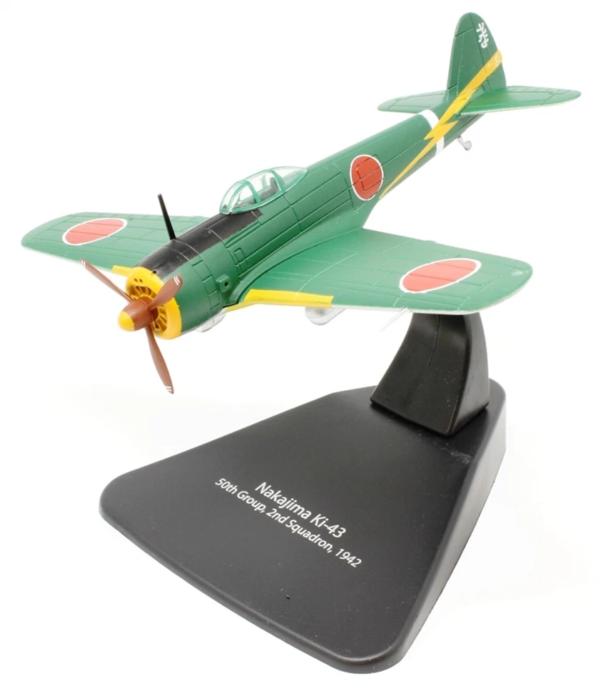 Oxford 1/72 Nakajima Ki-43 Hayabusa/Oscar IJAAF 2nd Chutai 50th Sentai AC097 - Image 3 of 4