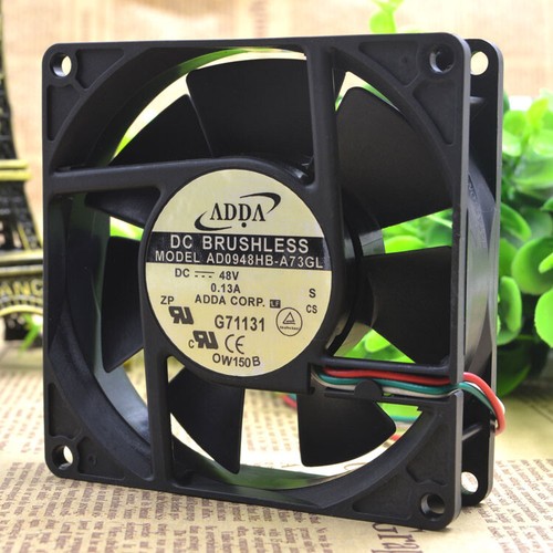 1pc ADDA AD0924UB-A73GL 9CM 9225 48V 0.13A Double Ball Cooling Fan - Picture 2 of 5