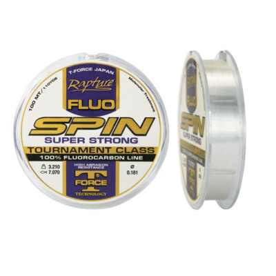 Fil Moulinet De Rapture Spin Fluo 100 MT Fluorocarbone Couleur