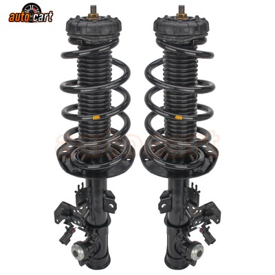 Pair Front Shock Absorber Strut Assys for GM 22793799 20834663 