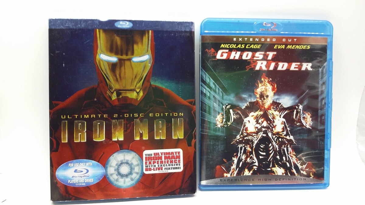 HEMLEN 『IRON MAN』　廃盤CD 帯付き Iron Man Ultimate 2-Disc 2008 Ghost Rider 2007 Extended Cut Blu