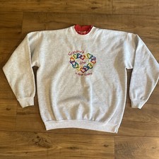 VTG 90 s M C Sportswear Sweatshirt "Grandma s Love Is Never Ending " - Large