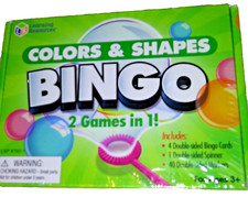 Learning Resources Color and Shapes BINGO Game