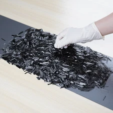 1.1lb Chopped Carbon Fiber Flakes for Resin Casting, Surface Coating, Auto，Ship