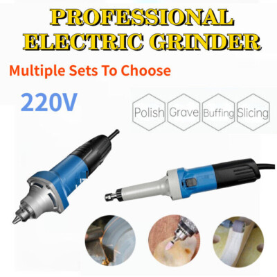 Straight Variable Speed Grinding Machine Electric Handheld Die Grinder New