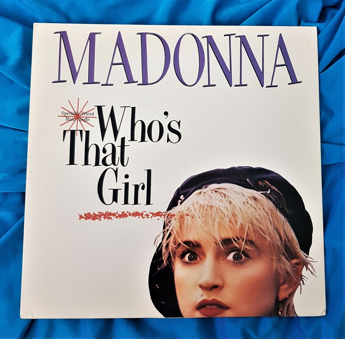 未開封　Madonna who’s that girl 12inch MADONNA WHO'S THAT GIRL 12'' VINYL US 1987 LP RECORD Sire