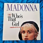 MADONNA WHO'S THAT GIRL 12'' VINYL US 1987 LP RECORD + 3 CASSETES