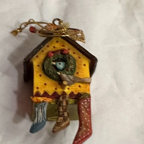 LOT OF 6 AMAZING CHRISTMAS ORNAMENTS P27 - Picture 15 of 17