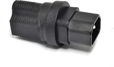 Ceptics IEC USA NEMA 5-15R to IEC 60320-C14 Adapter Plug - ETL Certified