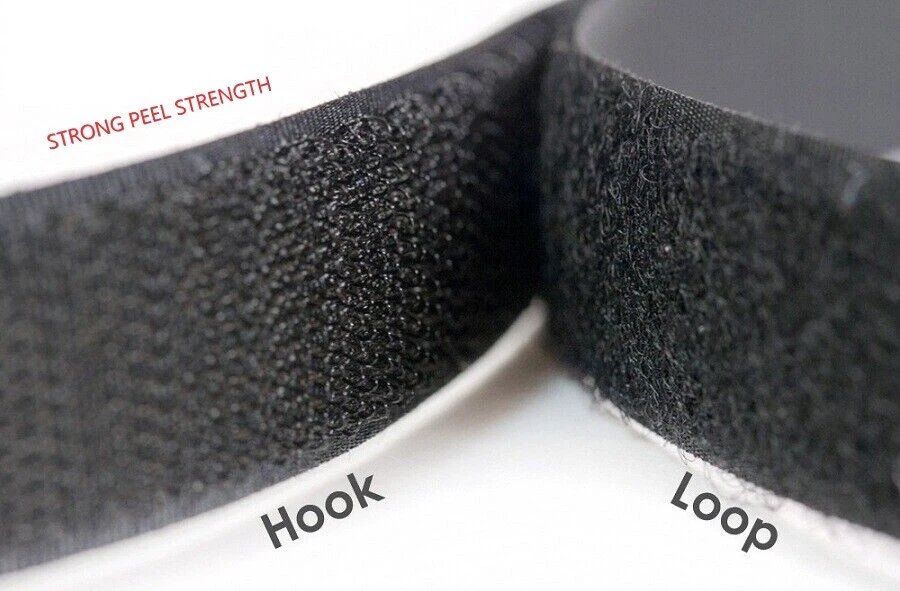 VELCRO Brand 48-in Industrial Strength Heavy Duty Roll Black Hook and Loop  Fastener in the Specialty Fasteners & Fastener Kits department at