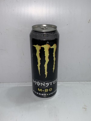 Monster Energy Drink M-80 M80 Full Collectors Can. Basic Wear And Tear