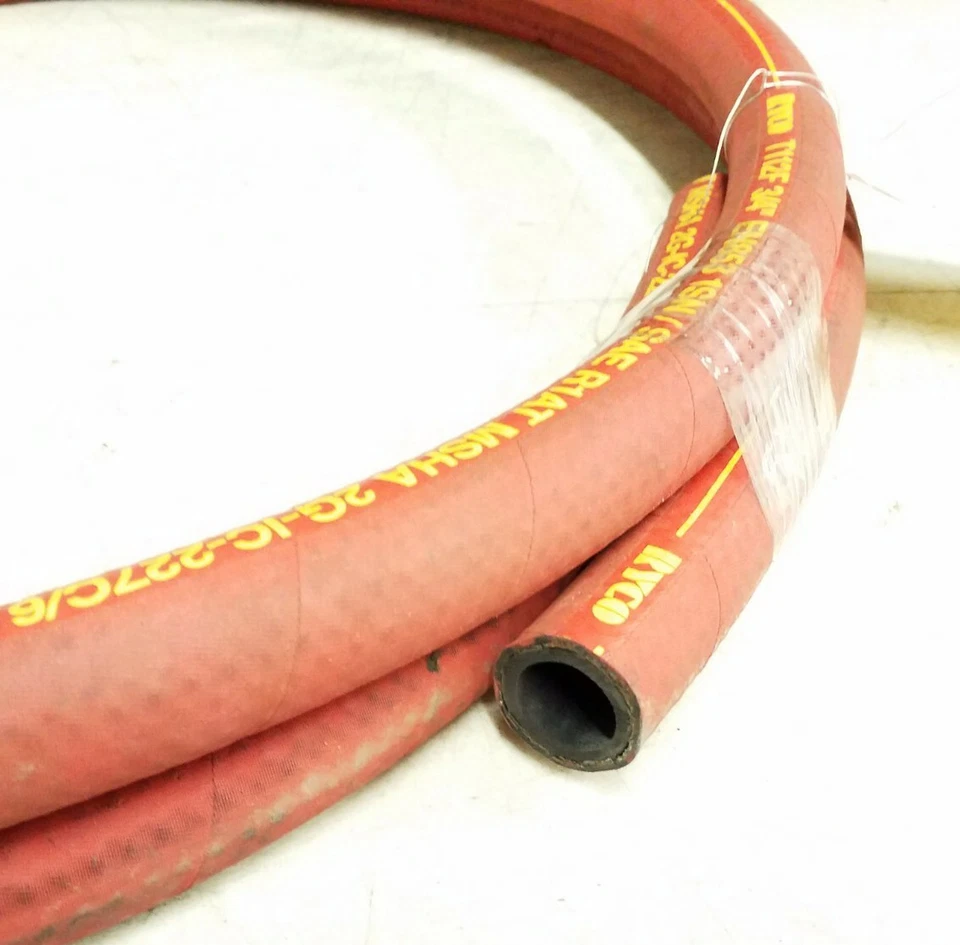 T112F Ryco 3/4" One Wire Braided Fire Suppression Hose SAE R1AT 11' - Image 3 of 4