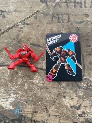 Transformers Robots in Disguise RID Drift Tiny Titans Series 5 & Card