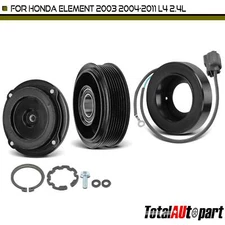 AC Compressor Clutch Kit with 7 Grooves for Honda Element 2003-2011 2.4L 10S17C