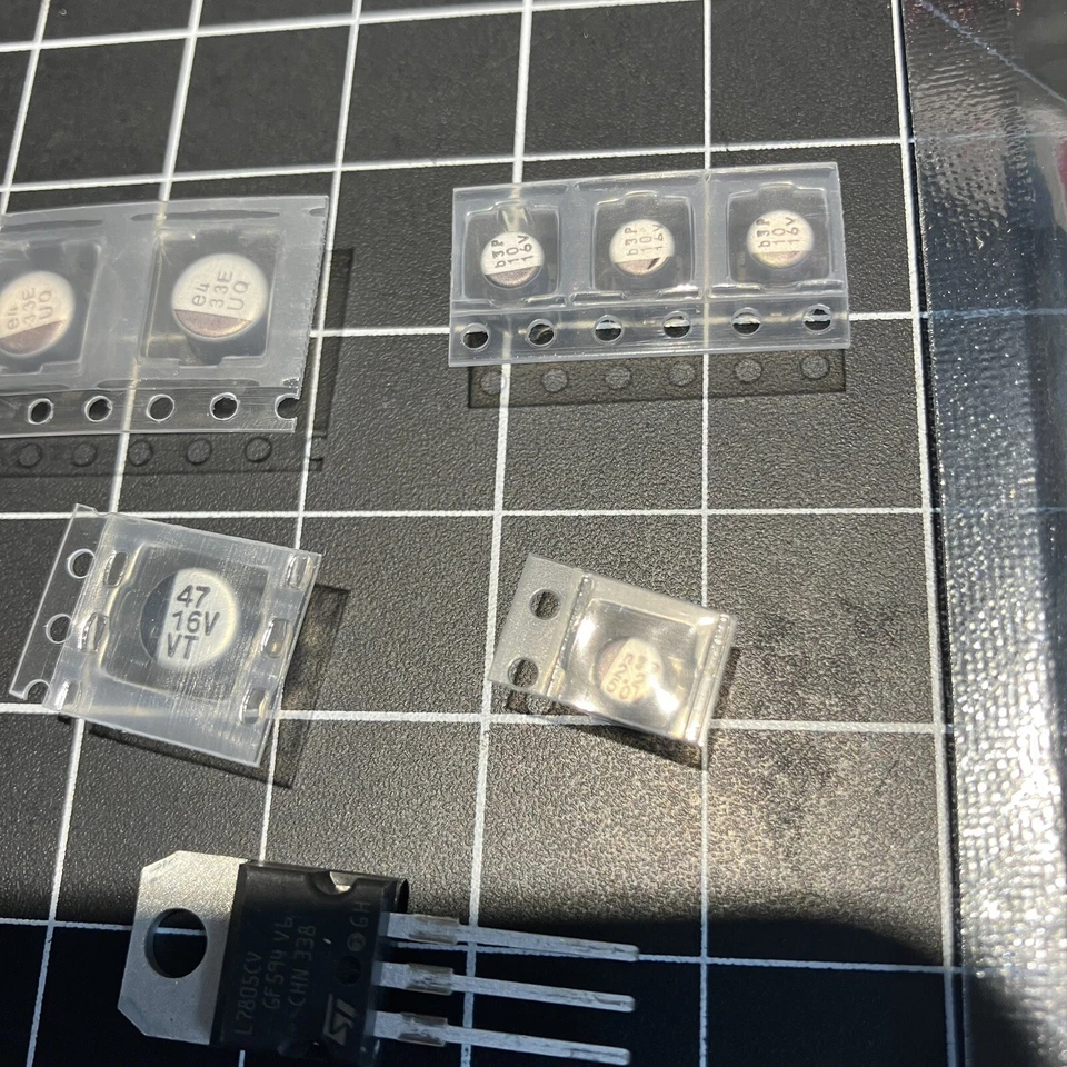 Super Nintendo Cap SMD Restoration Kit SNS-CPU-GPM-01/02 SNES Pico Voltage Reg - Image 4 of 4