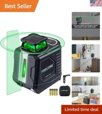 Compact 360° Green Laser Level with Magnetic Bracket - Ideal for DIY Projects
