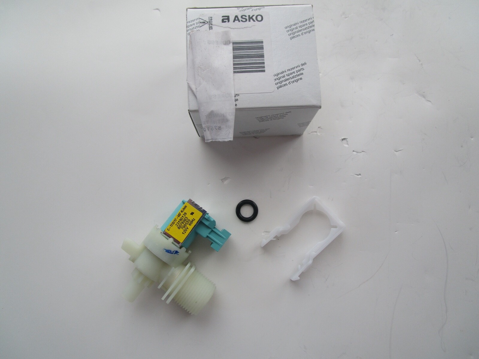 ASKO DISHWASHER WATER INLET VALVE 434374 NEW STOCK mod d5624 and others