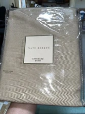 Nate Berkus Linens N Things Standard Sham Tuileries Wheat Color New Free Ship