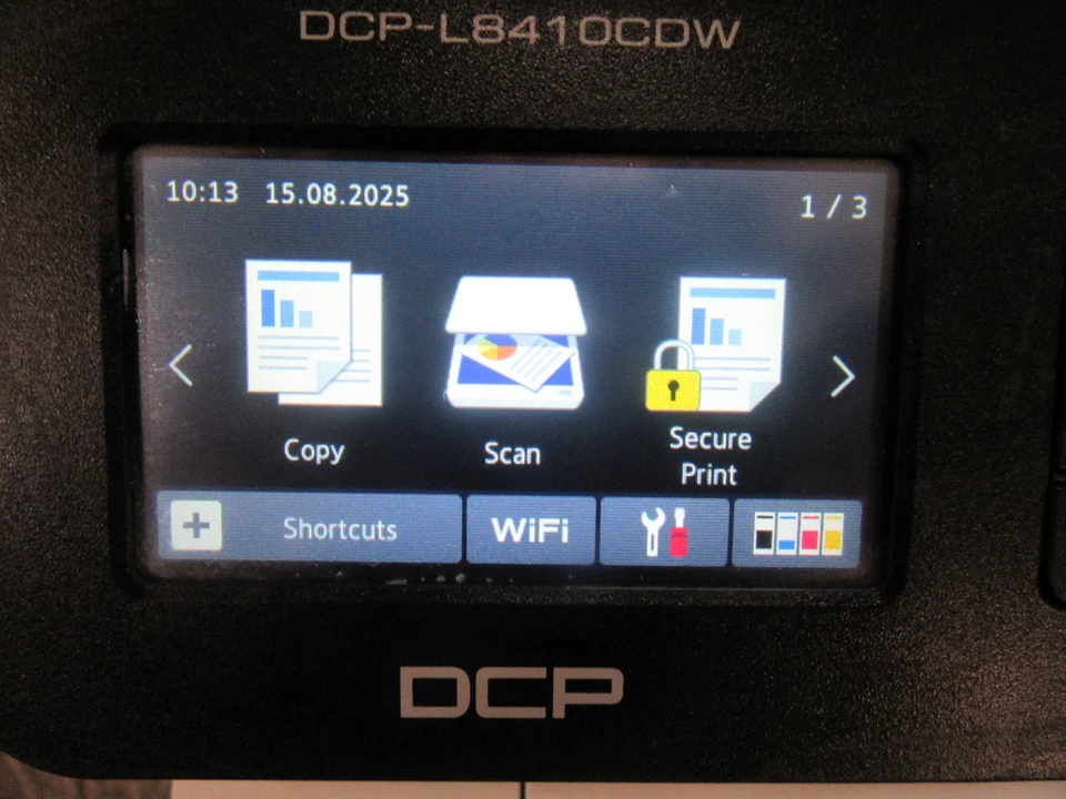 Brother DCP-L8410CDW Printer, A4 Colour WIRELESS VeryLowCount Just 1687 WARRANTY - Image 3 of 4