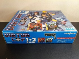 Sega Saturn Virtual Cop 1 2 Gun Set